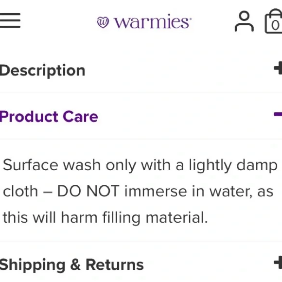 Grey “Warmies” brand slippers, heatable, weighted & fuzzy -size 8-10 NWOT - Picture 12 of 12